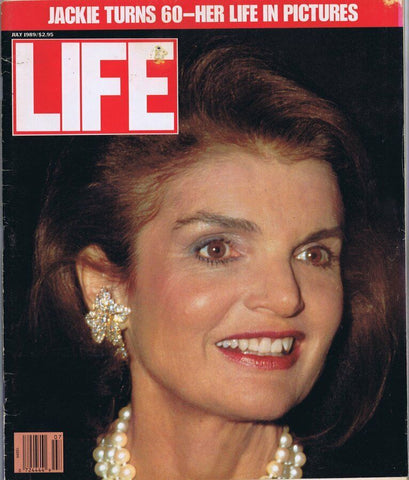 ORIGINAL Vintage Life Magazine July 1989 Jackie Kennedy Onassis Turns 60