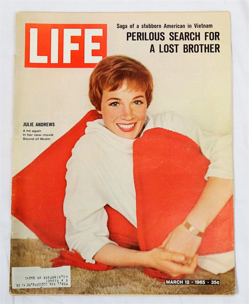 VINTAGE Mar 1965 Life Magazine Julie Andrews