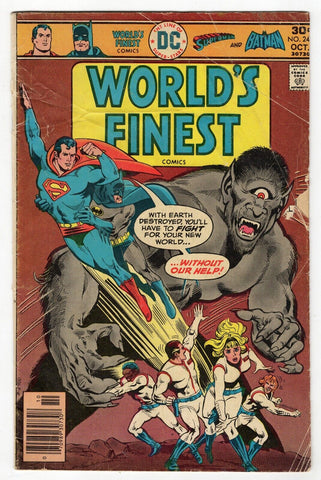 World's Finest #241 VINTAGE 1976 DC Comics Superman Batman