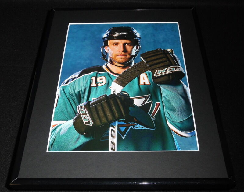 Joe Thornton Framed 11x14 Photo Display Sharks