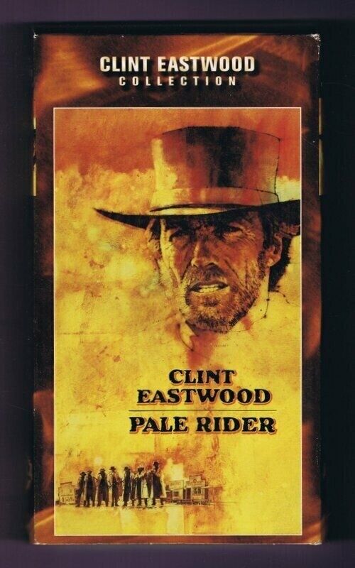 Pale Rider 1985 VINTAGE VHS Cassette Clint Eastwood