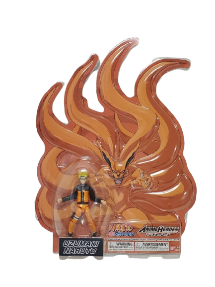 Naruto Anime Heroes Naruto Uzumaki Nine Tails Figure 2021 Convention Exclusive