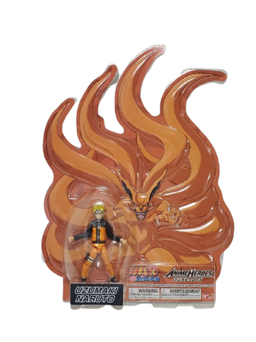 Naruto Anime Heroes Naruto Uzumaki Nine Tails Figure 2021 Convention Exclusive