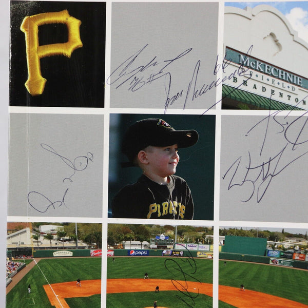 VINTAGE 2011 Pittsburgh Pirates Signed Spring Training Program