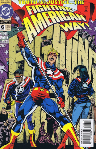 Fighting American #6 ORIGINAL Vintage 1994 DC Comics 