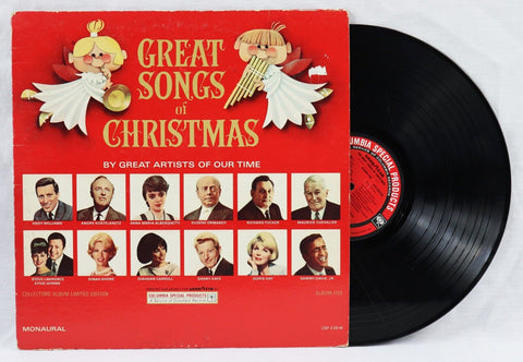 VINTAGE Great Songs of Christmas Album Five LP Vinyl Record Album CSP238M