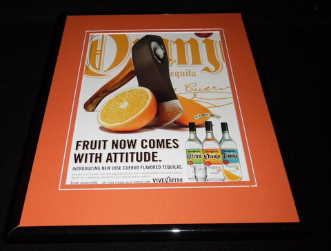 2006 Jose Cuervo Flavored Tequila 11x14 Framed ORIGINAL Vintage Advertisement