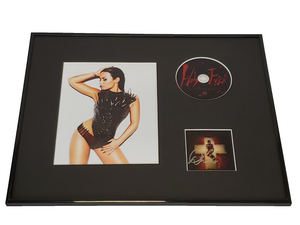 Demi Lovato Signed Framed 16x20 CD & Photo Display