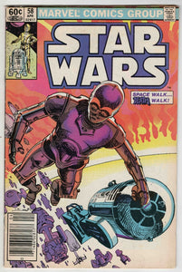 Star Wars #58 Vintage 1982 Marvel Comics