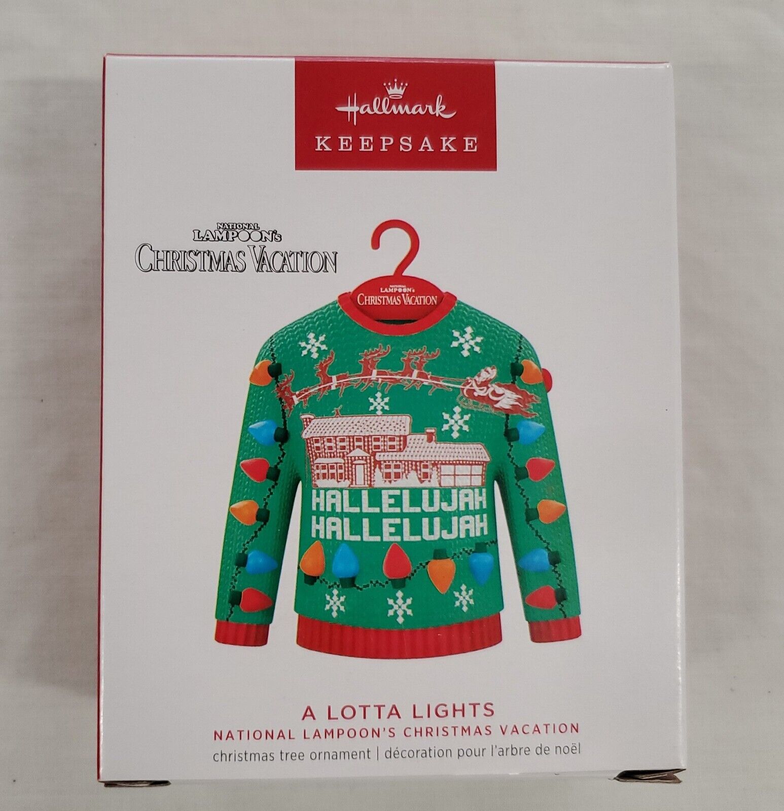 2023 Hallmark A Lotta Lights National Lampoon Christmas Vacation Magic Ornament