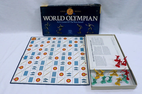 ORIGINAL Vintage 1978 Royal Palm International World Olympian Board Game  