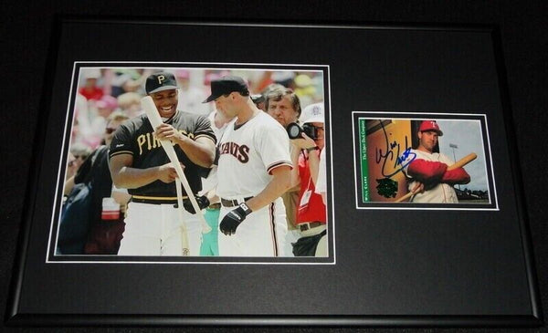 Bobby Bonilla Signed Framed 12x18 Photo Display 1989 Pirates