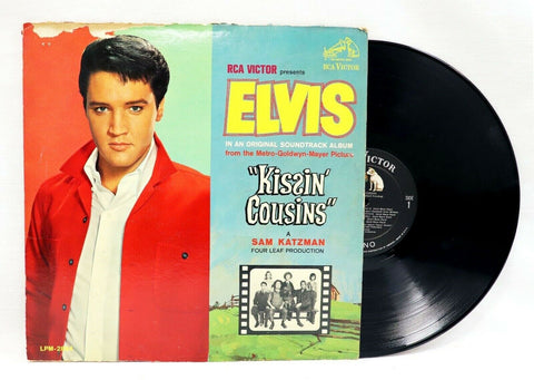 VINTAGE 1964 Elvis Presley Kissin Cousins LP Record Album LPM-2894