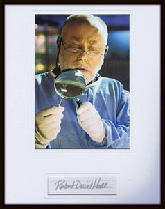 Robert David Hall CSI Signed Framed 11x14 Photo Display 