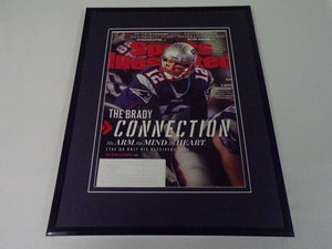 Tom Brady Framed 11x14 ORIGINAL 2017 Sports Illustrated Cover Display Patriots