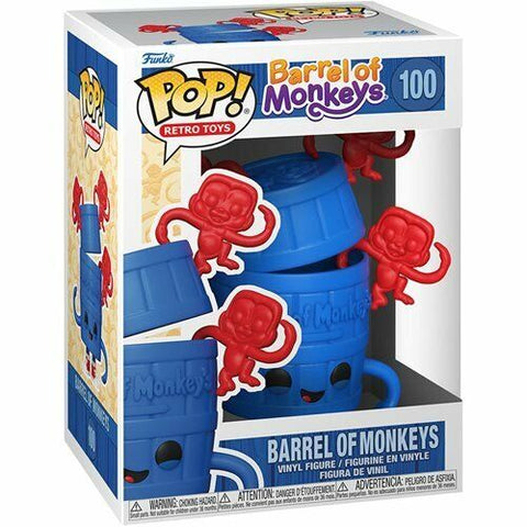 NEW SEALED 2022 Funko Pop Figure Barrel of Monkeys