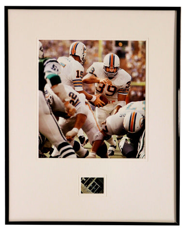 Larry Csonka Signed Framed 16x20 Photo Display JSA Dolphins Syracuse