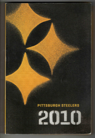 2010 Pittsburgh Steelers Media Guide Maurkice Pouncey Emmanuel Sanders Rookie