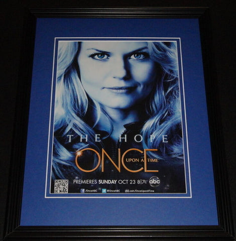 Once Upon a Time Framed 11x14 ORIGINAL Vintage Advertisement Jennifer Morrison