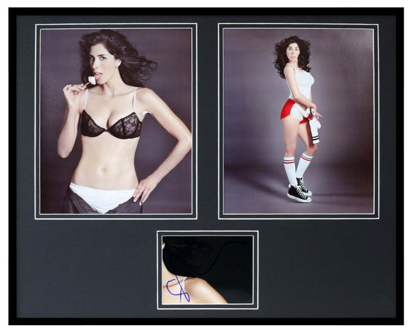 Sarah Silverman Signed Framed 16x20 Photo Set 