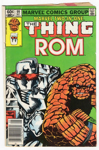 Marvel Two-in-One #99 VINTAGE 1983 Thing Rom