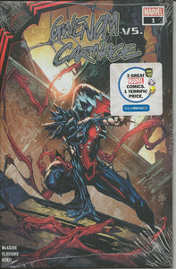 Gwenom vs Carnage #1 2021 Walmart Exclusive Marvel Comics 3 Pack  