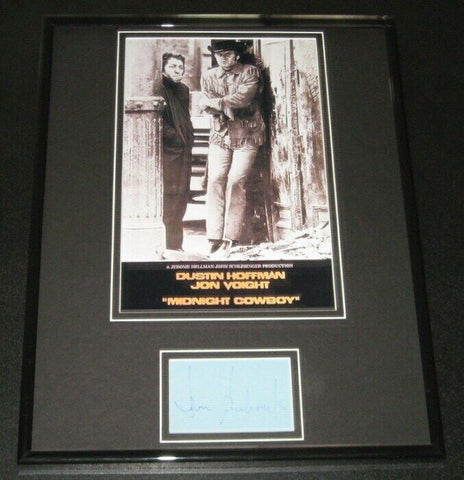 John Schlesinger Midnight Cowboy Signed Framed 11x14 Photo Display JSA