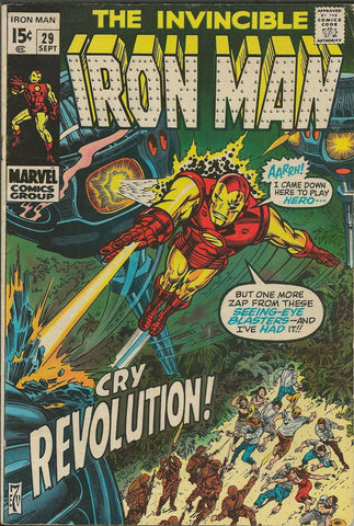 Iron Man #29 ORIGINAL Vintage 1970 Marvel Comics 