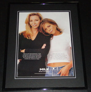 Jennifer Aniston Kudrow 1995 Milk Mustache 11x14 Framed ORIGINAL Advertisement 