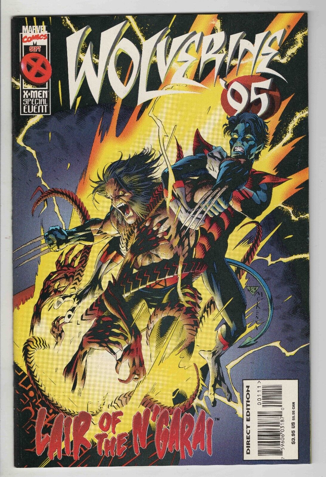 Wolverine '95 VINTAGE 1995 Marvel Comics