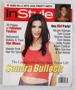 VINTAGE May 1998 In Style Magazine Sandra Bullock