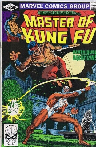 Master of Kung Fu #94 ORIGINAL Vintage 1980 Marvel Comics 