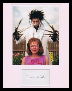 Dianne Wiest Signed Framed 11x14 Photo Display Edward Scissorhands 