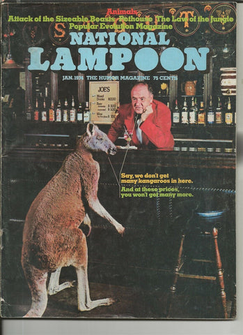 ORIGINAL Vintage Jan 1974 National Lampoon Magazine 