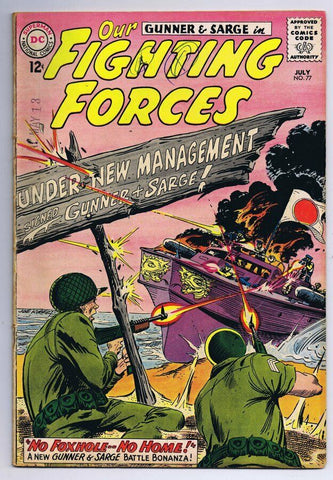 Our Fighting Forces #77 ORIGINAL Vintage 1963 DC Comics 