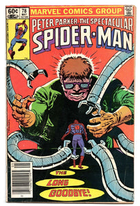 Spectacular Spider-Man #78 VINTAGE 1983 Marvel Comics