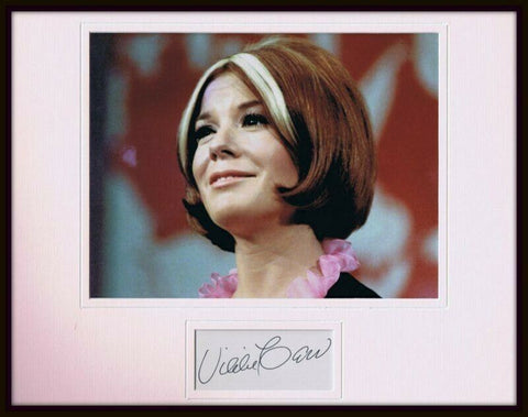 Vikki Carr Signed Framed 11x14 Photo Display 