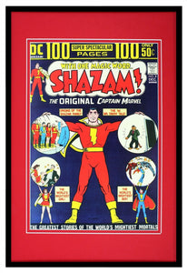 Shazam #8 DC Comics Framed 12x18 Official Repro Cover Display