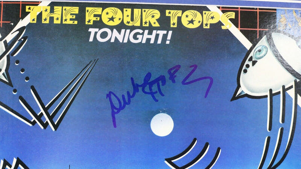 Abdul Duke Fakir Signed Framed 1981 Four Tops Tonight! Record Album Display