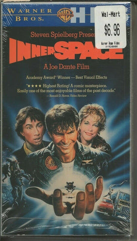 Innerspace VINTAGE VHS Cassette Meg Ryan Dennis Quaid Martin Short