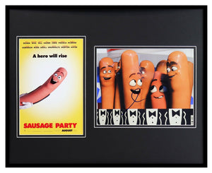 Seth Rogen Signed Framed 16x20 Photo Set AW Sausage Party