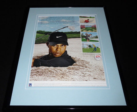 Tiger Woods Golf 2005 11x14 Framed ORIGINAL Vintage Advertisement 