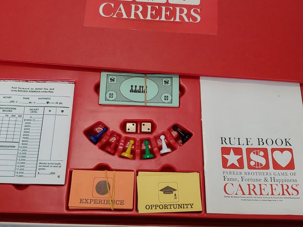 1965 Parker Brothers Careers Board Game