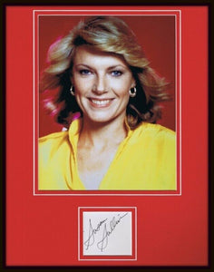 Susan Sullivan Signed Framed 11x14 Photo Display JSA Falcon Crest