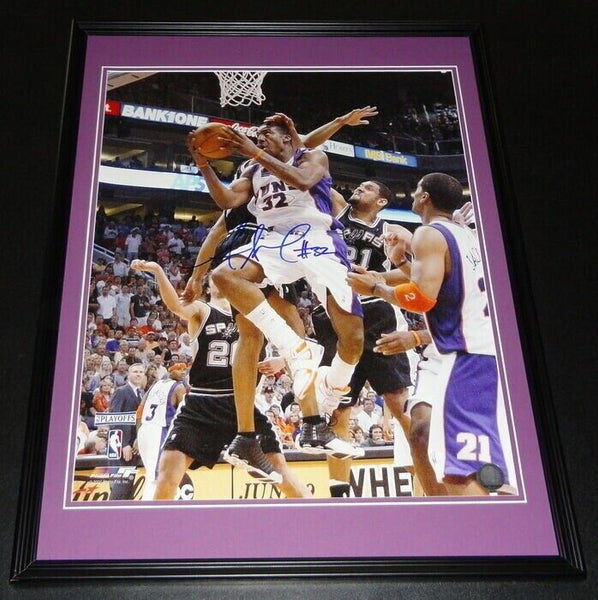 Amare Stoudemire Signed Framed 16x20 Photo Poster Suns Knicks