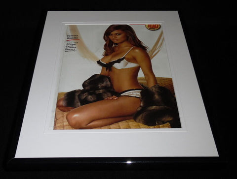 Vanessa Minnillo Lingerie Framed 11x14 Photo Display 