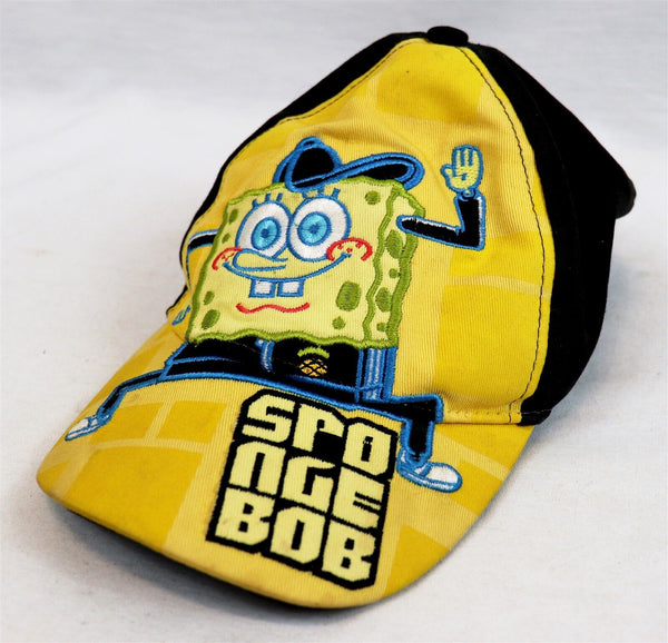 VINTAGE Nickelodeon Spongebob Squarepants Stitched Kids Baseball Cap Hat