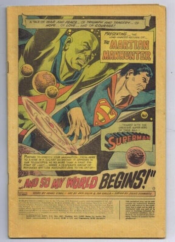 World's Finest #212 ORIGINAL Vintage 1972 DC Comics Superman Batman 