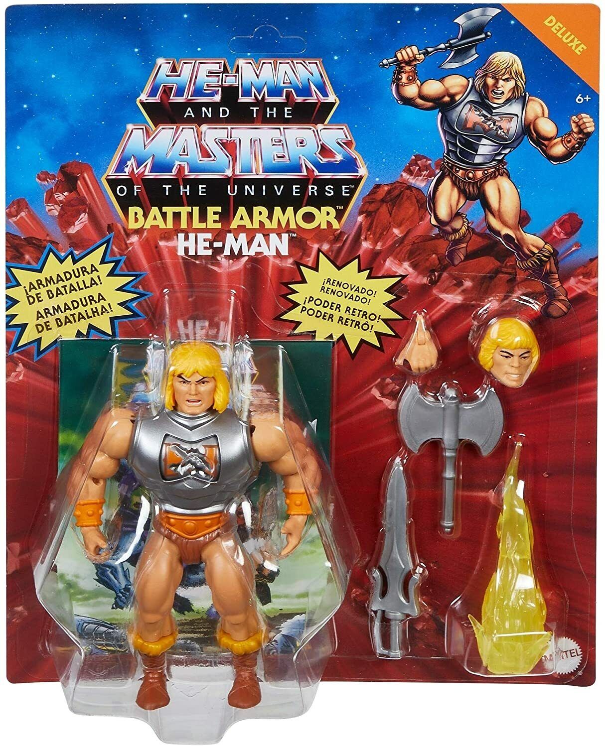 NEW SEALED 2021 Masters of the Universe Battle Armor He Man Action Figure