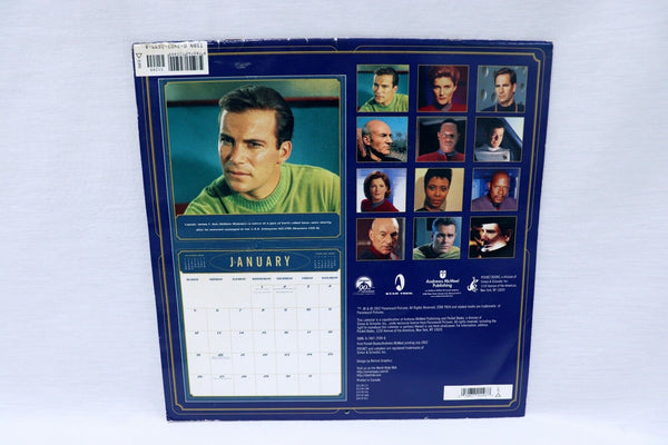 VINTAGE SEALED 2003 Star Trek Calendar 